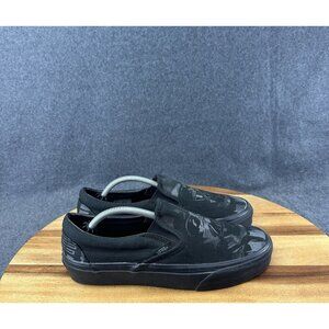 Vans Star Wars Shoes Mens Size 7 Black Darth Vader Slip-On Canvas Sneakers